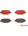 Brembo Ceramic Brake Pads P24172N Brembo - Micks Gone Bush