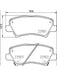 Brembo Ceramic Brake Pads P30111N Disc & Brake Pads Brembo - Micks Gone Bush