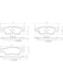 Brembo Ceramic Brake Pads P34003N Brembo - Micks Gone Bush
