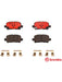 Brembo Ceramic Brake Pads P37014N Brembo - Micks Gone Bush