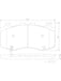 Brembo Ceramic Brake Pads P37028N Brembo - Micks Gone Bush