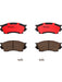 Brembo Ceramic Brake Pads P49019N Brembo - Micks Gone Bush
