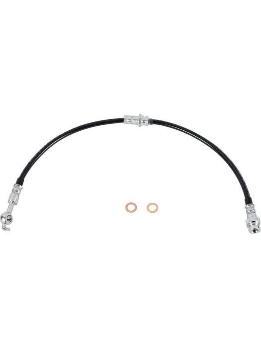 Bremtec Evolve P4X Braided Hose LHF Fits Ranger PJ/PK 4X2 w/ ABS Black P4XBH9 Miscellanous Hoses Bremtec - Micks Gone Bush