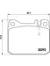 Brembo Ceramic Brake Pads P50002N Brembo - Micks Gone Bush