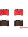 Brembo Ceramic Brake Pads P50010N Brake Pads Brembo - Micks Gone Bush