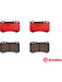 Brembo Ceramic Brake Pads P50061N Brembo - Micks Gone Bush
