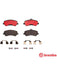 Brembo Ceramic Brake Pads P50086N Brake Pads Brembo - Micks Gone Bush
