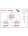 Brembo Brake Pads P50153N Brake Pads Brembo - Micks Gone Bush