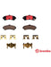 Brembo Ceramic Brake Pads P56035N Brembo - Micks Gone Bush