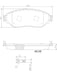 Brembo Ceramic Brake Pads P59082N Brembo - Micks Gone Bush