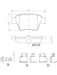 Brembo Ceramic Brake Pads P61080N Brembo - Micks Gone Bush