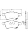 Brembo Ceramic Brake Pads P85047N Brembo - Micks Gone Bush