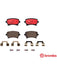 Brembo Ceramic Brake Pads P85076N Brembo - Micks Gone Bush