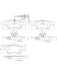 Brembo Ceramic Brake Pads P85091N Brake Pads Brembo - Micks Gone Bush
