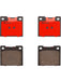 Brembo Ceramic Brake Pads P86001N Brembo - Micks Gone Bush