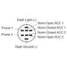 Narva Push Button Switch Off/on Spst Red LED 10A 15V Part No. 60076BL SWITCH NARVA - Micks Gone Bush
