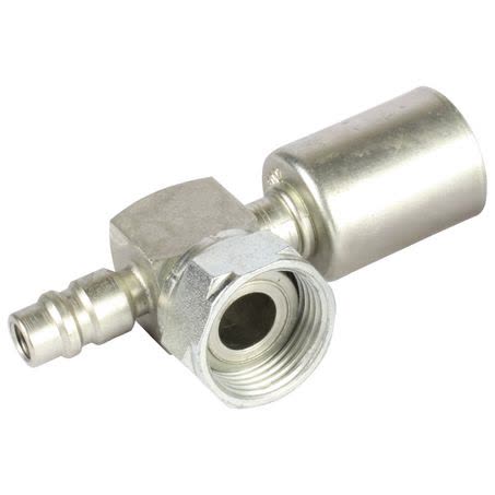 Atco OEX Air Conditioning Hose Fitting Steel Rotolock - O Ring #10 90 Degree - SBX2133-3 AIR CONDITIONING HOSE FITTING ATCO - Micks Gone Bush
