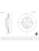 Bosch Brush Set PBR2247 BOSCH - Micks Gone Bush