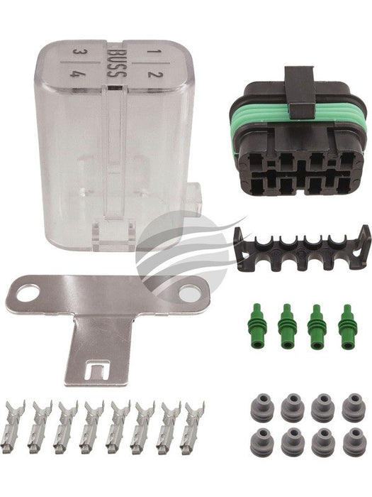 Bussmann Fuse Relay Module 8 Pos Terminal Kit(Tall Cover) Inc Bussmann PDM8000 BUSSMANN - Micks Gone Bush