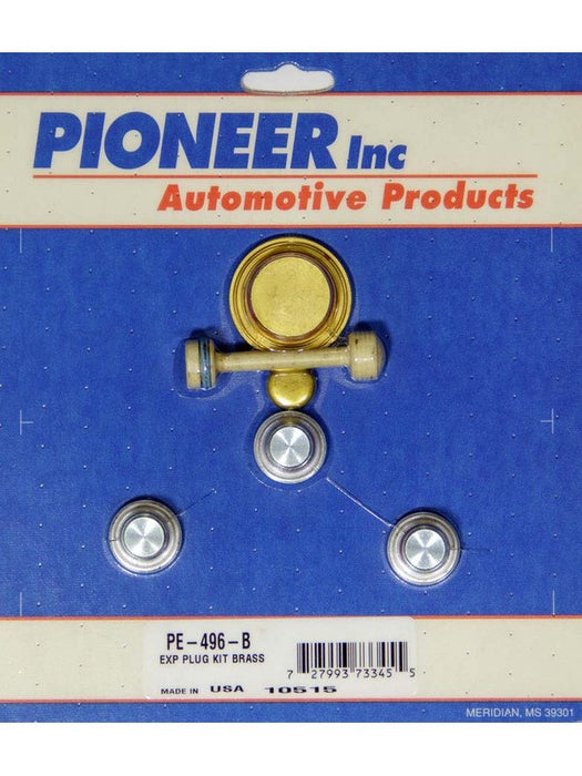 Pioneer Freeze Plug Complete Engine Brass Natural GM LS-Series Kit PE-496-B Pioneer - Micks Gone Bush