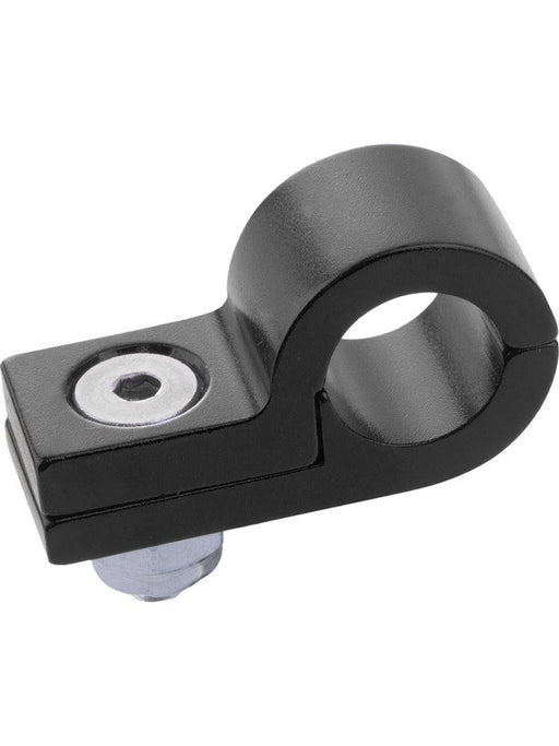 Proflow Billet 5 Piece Hose Mounting P-Clamp 15.9mm ID Hole, Blac PFE157-10BK Proflow - Micks Gone Bush