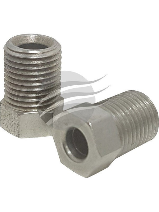Proflow Brake Hard Line Tube Nut 10mm x 1.00mm Qty 2 PFE369 Proflow - Micks Gone Bush