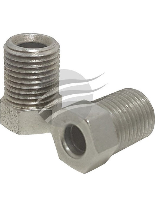 Proflow Brake Hard Line Tube Nut 10mm x 1.00mm Qty 2 PFE369 Proflow - Micks Gone Bush