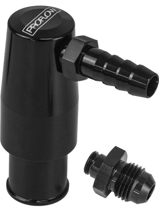 Proflow Billet Aluminium Valve Cover PCV Valve Kit, Barb or AN Fitti PFE663BK Proflow - Micks Gone Bush