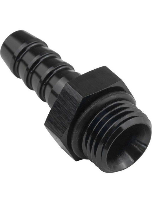 Proflow Fitting adaptor AN 8 Male Hose End To 5/8in. Barb Black PFE790-08-10BK Proflow - Micks Gone Bush