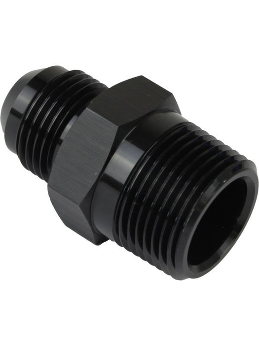 Proflow Adaptor Male -08AN To 3/8in. NPT Straight, Black PFE816-08BK Proflow - Micks Gone Bush