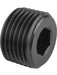 Proflow Fitting Aluminium Socket Plug 1/16in. NPT, Black PFE932-01BK Proflow - Micks Gone Bush