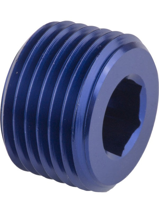 Proflow Fitting Aluminium Socket Plug 3/4in. NPT, Blue PFE932-12 Proflow - Micks Gone Bush
