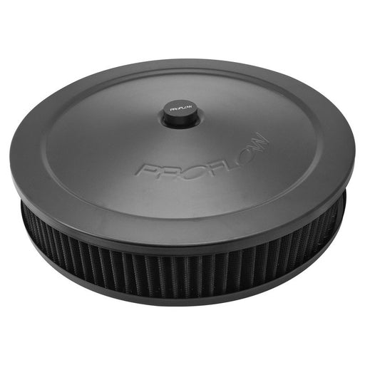 Proflow Air Filter Assembly For Holley EFI Sniper Round 14'' x 3'' Black Kit PFEAF-6350076BKK-SN Proflow - Micks Gone Bush