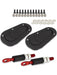 Proflow Bonnet Hood Pins, Plush Flush, Aluminium Pins, Locking, 4.96 PFEBL500 Proflow - Micks Gone Bush
