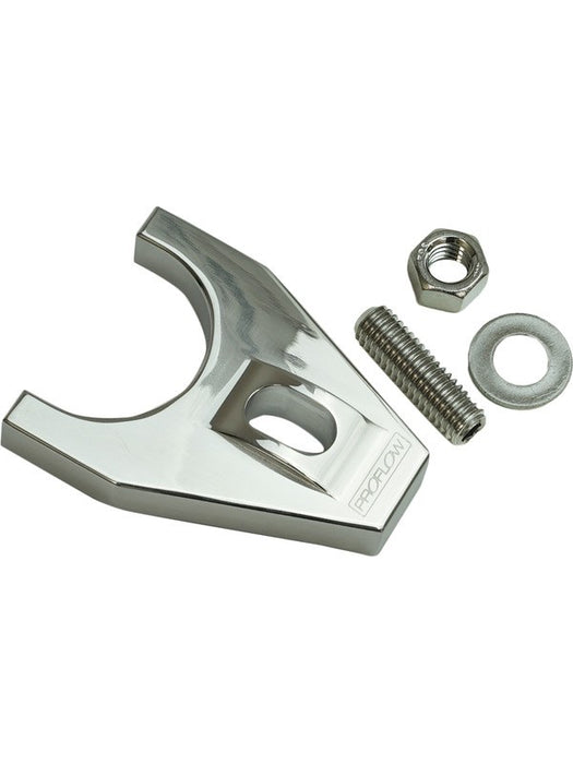 Proflow Distributor Hold-Down Clamp, Billet Aluminium, Polished, St PFEDC035P Proflow - Micks Gone Bush