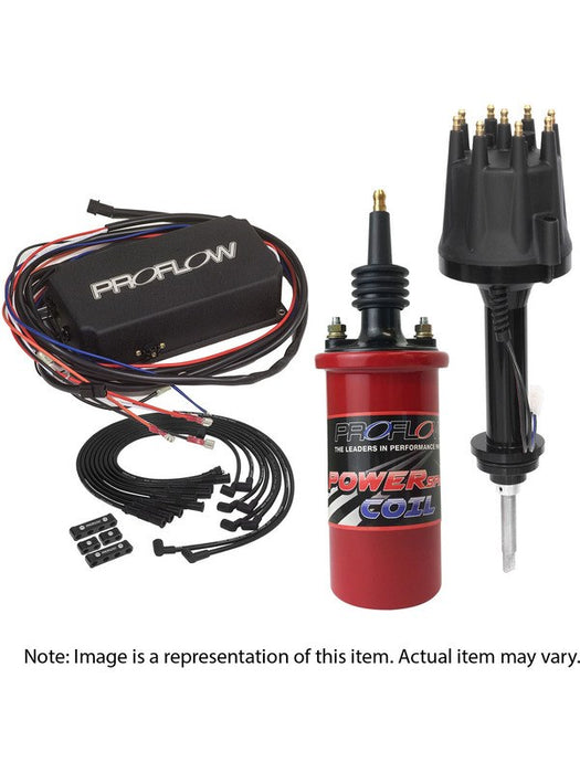 Proflow Ignition Combo Kit, Pro Series Billet Distributor, Pro Le PFEIGNKL160 Proflow - Micks Gone Bush