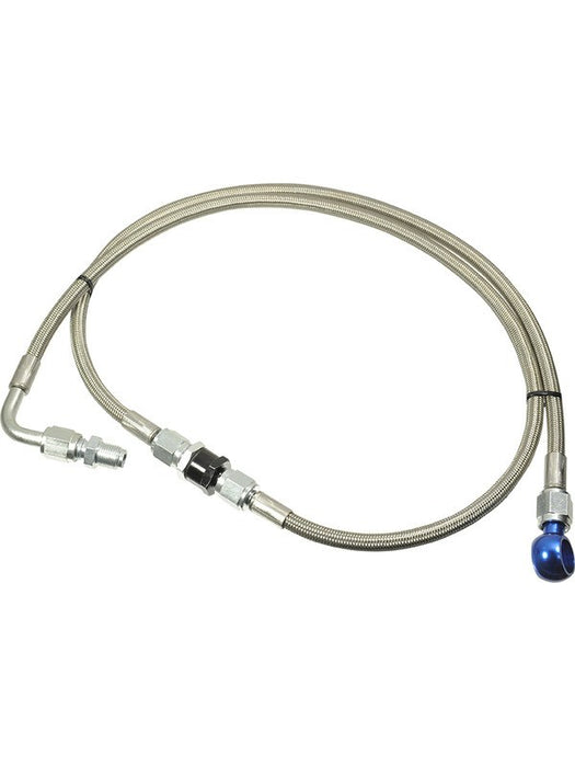 Proflow Turbo Oil Feed Stainless Braided Line Kit with Filter Ford PFEOSFDTBO Proflow - Micks Gone Bush