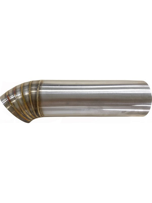 Proflow Pie Cut Welded 304 Stainless Steel Pump Pipe Tip 3. PFESS-PCDUMP350-45 Proflow - Micks Gone Bush