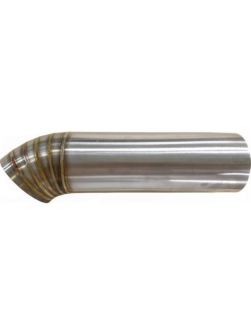 Proflow Pie Cut Welded 304 Stainless Steel Pump Pipe Tip 4. PFESS-PCDUMP400-45 Proflow - Micks Gone Bush