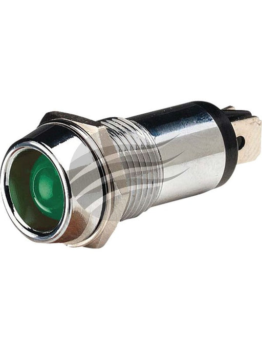 Jaylec Green LED Pilot Lamp 12V w/ 2X Blade Terminals PL2091 LED Lights Jaylec - Micks Gone Bush