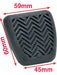 Mackay Pedal Pad Brake & Clutch PP1039 Pedals Mackay - Micks Gone Bush