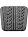 Mackay Brake Clutch Pedal Pad PP2075 Pedals Mackay - Micks Gone Bush