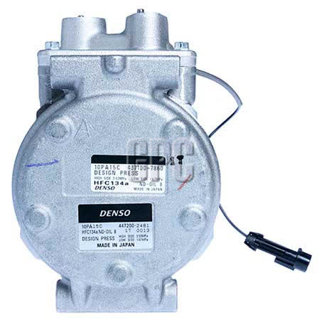 Denso Air Conditioning Compressor 12V Direct Mount 10PA15C Part No. CXD6383 AIR CONDITIONING COMPRESSOR DENSO - Micks Gone Bush