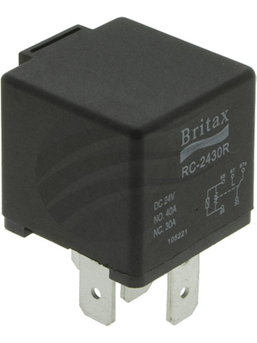 Britax C/Over Mini Relay 24V 15/20Amp 5 Pin N/O Resistor Type PR0015 Britax - Micks Gone Bush