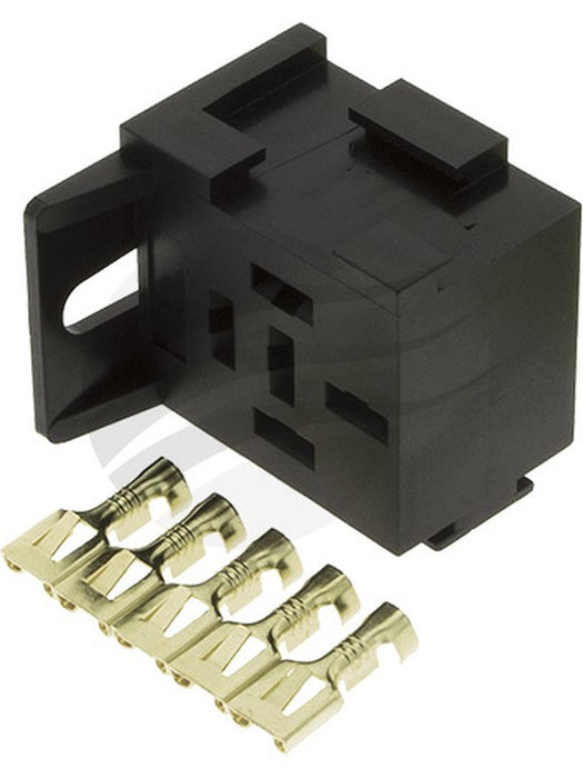 Jaylec Pack 10 Mini Relay Base Mountable Complete With Terminals PR4002-10 Relays Jaylec - Micks Gone Bush