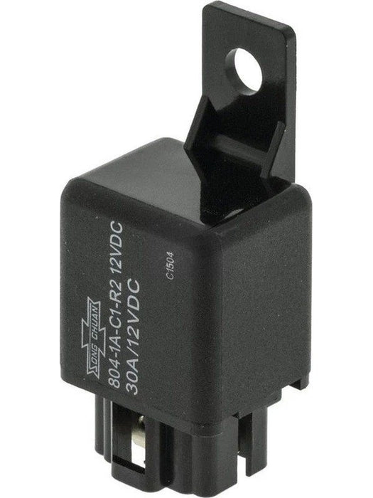 Jaylec Mini Relay 12V 30Amp 4 Pin 680 Ohms Resistor Type with Bracket PR5007 Relays Jaylec - Micks Gone Bush