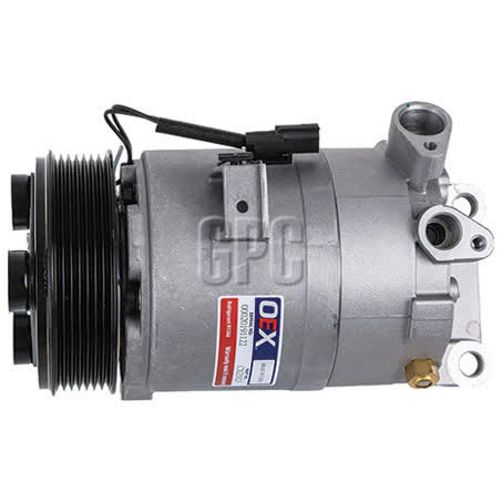 OEX Air Conditioning Compressor 12V 7 Groove Direct Mount CXZ0023 AIR CONDITIONING COMPRESSOR OEX - Micks Gone Bush