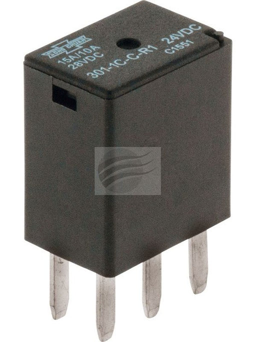 Jaylec Micro Relay 24V 15/10A 5 Pin C/Over Resistor Type 280 PR8017 Relays Jaylec - Micks Gone Bush