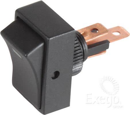 OEX Push Button Switch On-off Spst 12V Green Illuminated 20A ACX3748BL SWITCH OEX - Micks Gone Bush