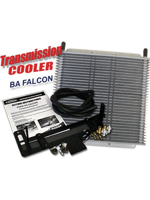 PWR Trans Oil Cooler kit Ford Falcon BA 280 x 255 x 19mm 3/8' barbed PWO6115 PWR - Micks Gone Bush